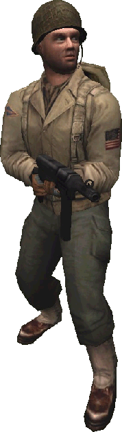 latish : Allies Soldier with MP40